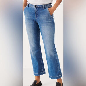 Part Two Elinborg PW light blue denim jeans classic fit ankle flattering stretch